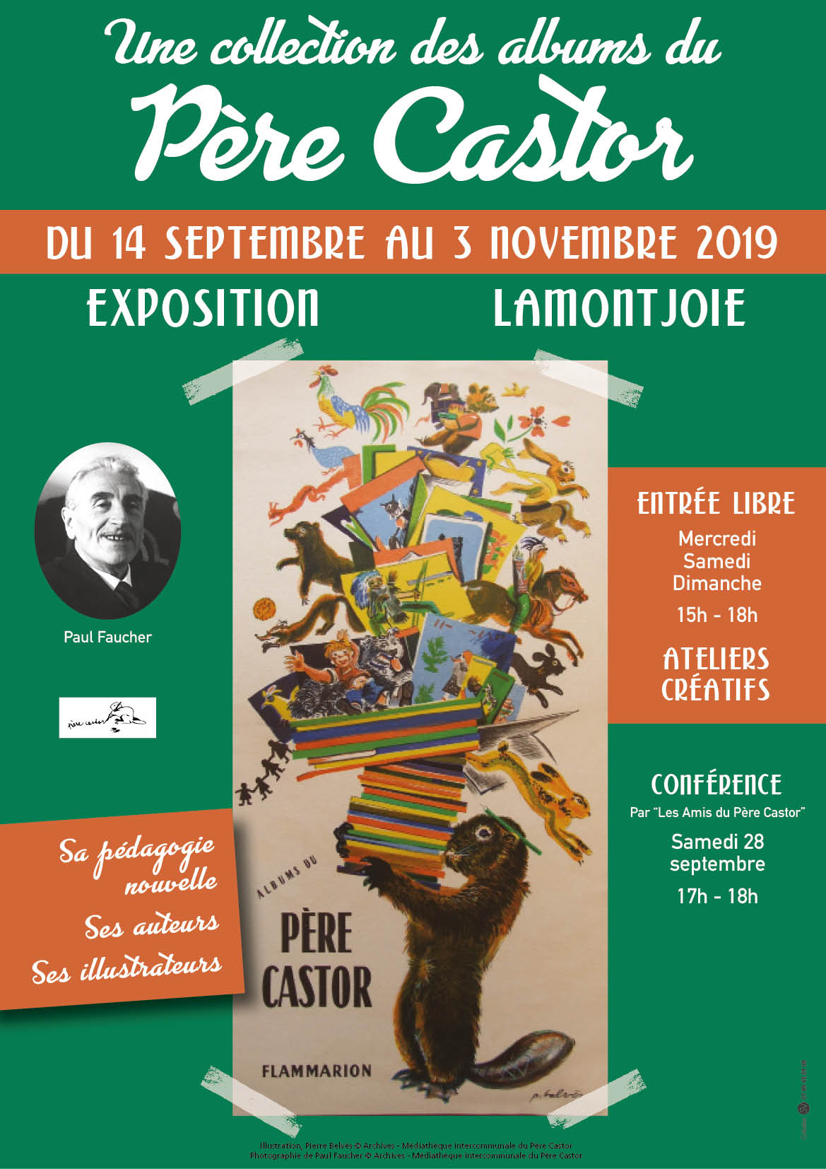 You are currently viewing Exposition sur Le Père Castor – Lamontjoie